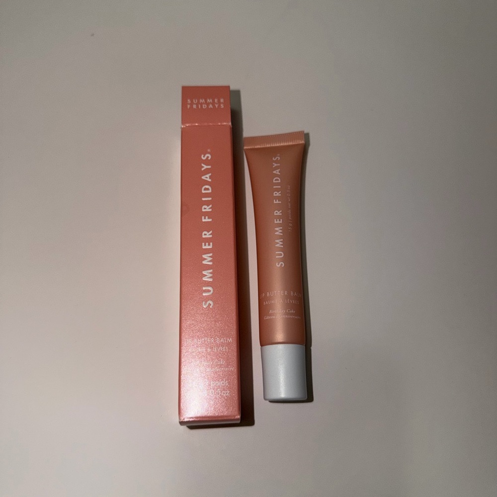 Summer Fridays Birthday Cake Lip Balm